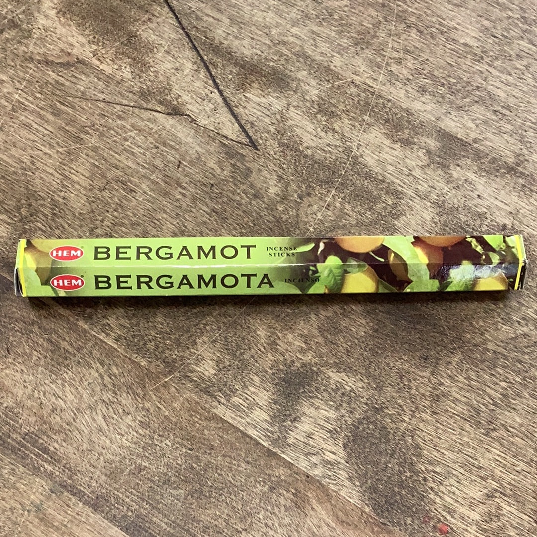 Bergamot HEM Incense 20 Sticks