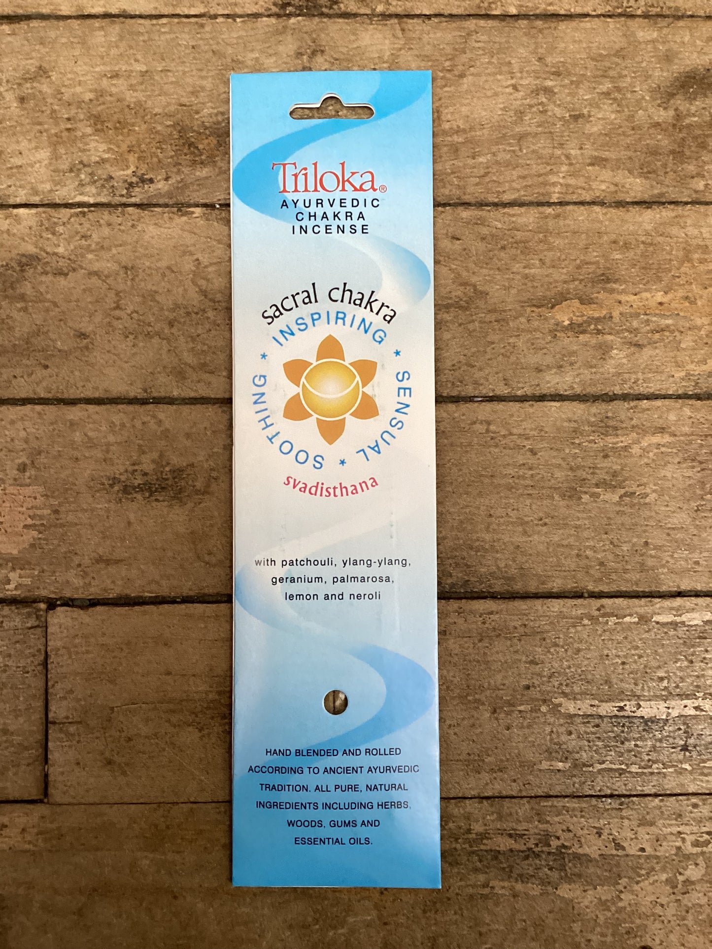 Triloka Ayurvedic Chakra Incense Sticks