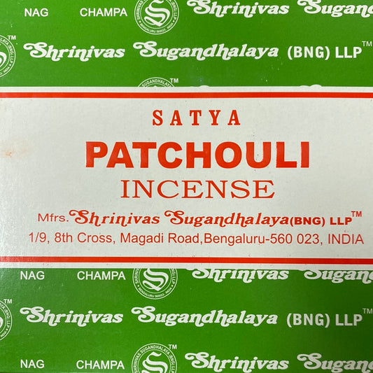 Patchouli Satya Incense Agarbatti Quality 15g