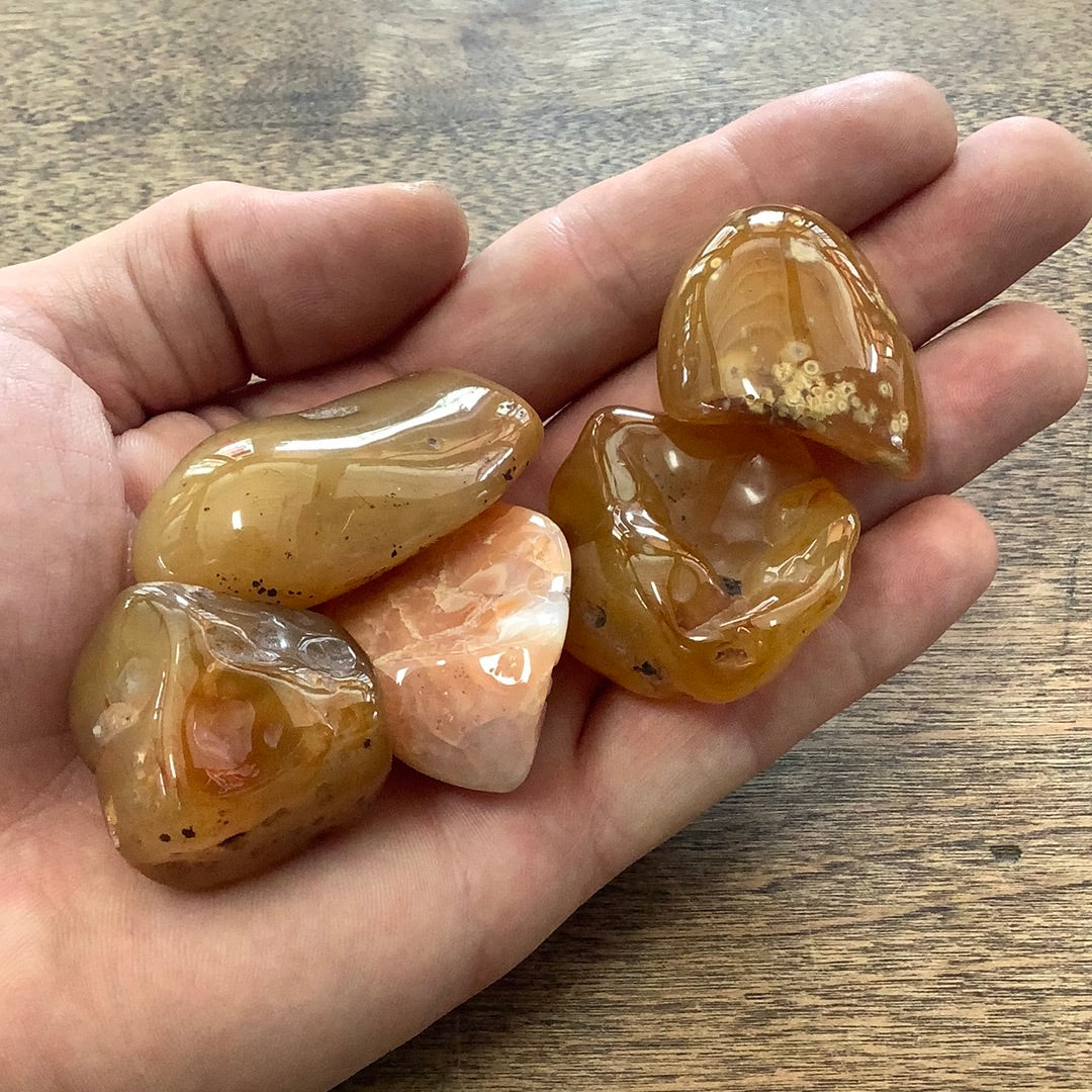 Carnelian Tumbled