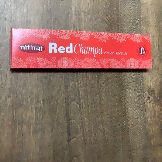 Red Champa Nitiraj Energy Incense Sticks