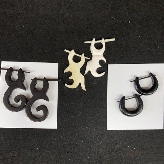 Horn Earrings (style varies)