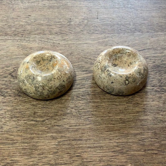 Fossil Coral Sphere Stand Stone