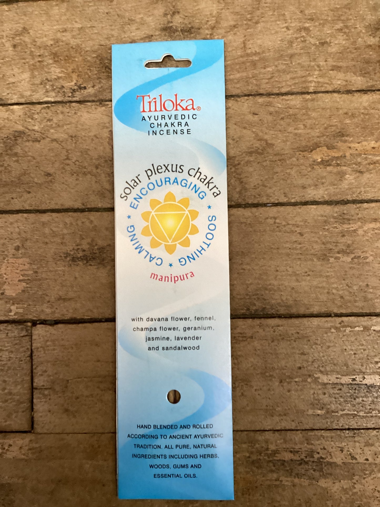 Triloka Ayurvedic Chakra Incense Sticks