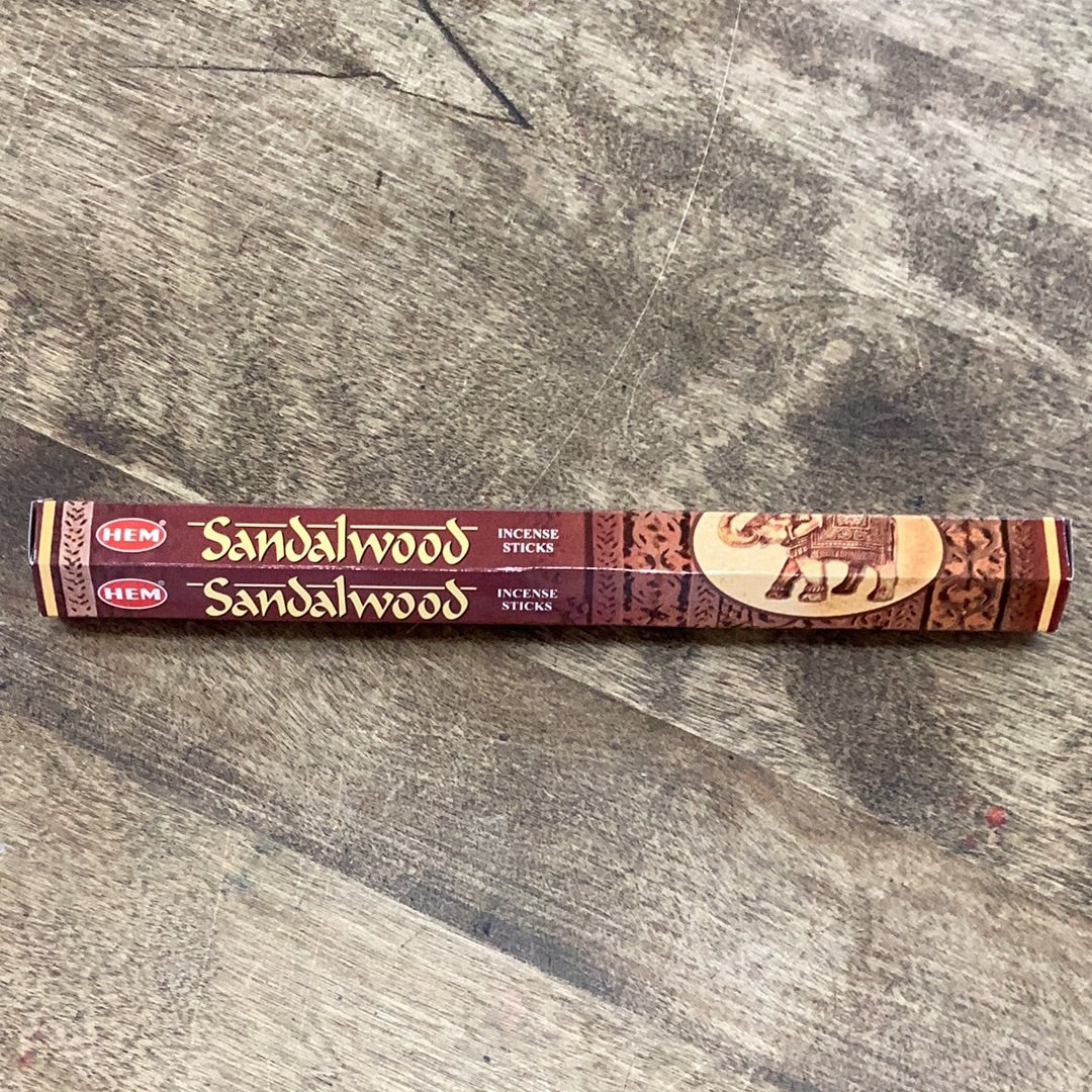 Sandalwood HEM Incense 20 Sticks