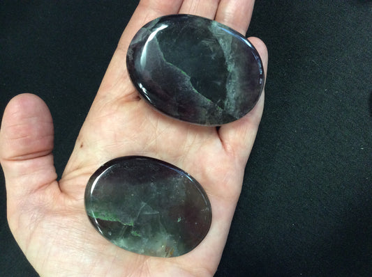 Fluorite Palm Stone