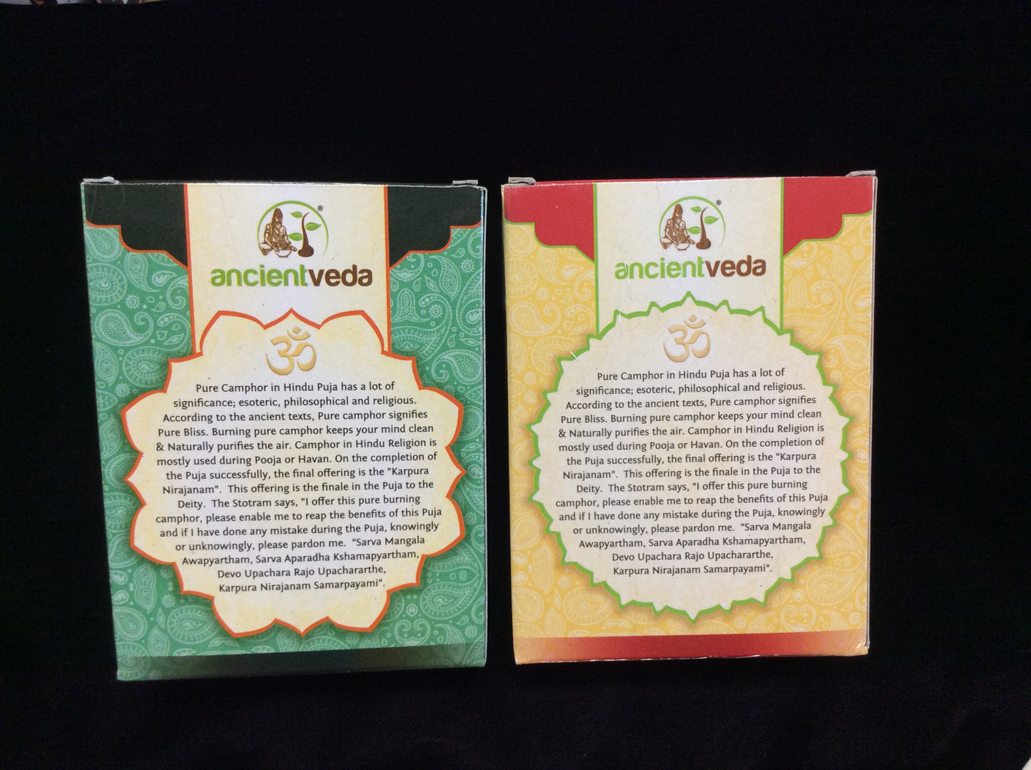 Ancient Veda - Smokeless Camphor 100% Camphor Blocks