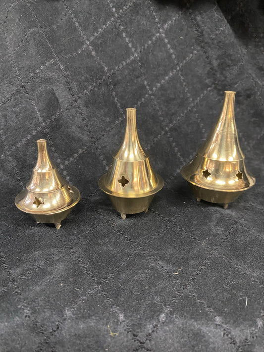 Brass Incense Burner for Cones