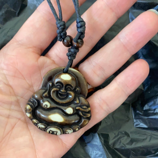 Resin Buddha Necklace