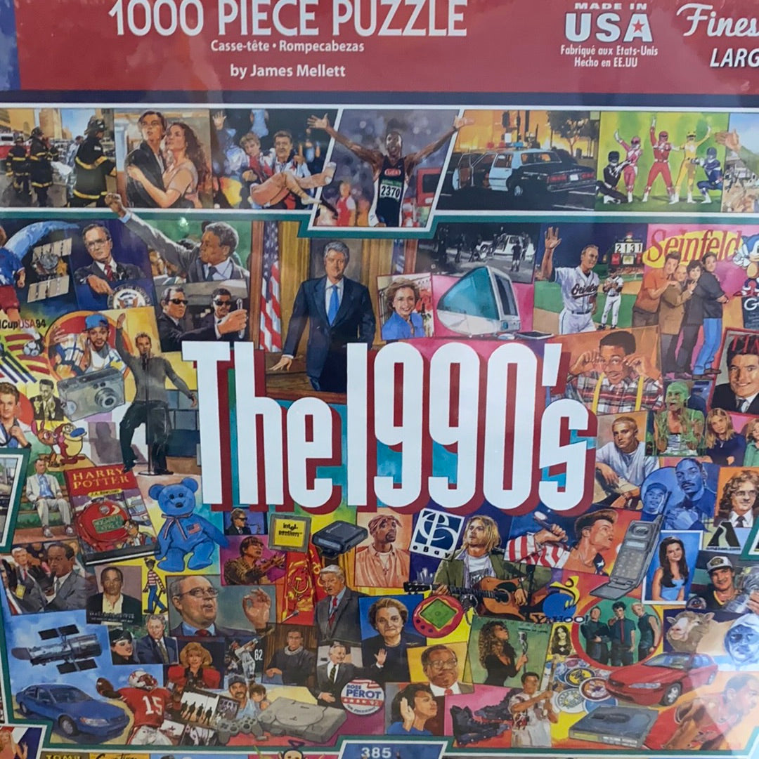 White Mountain 1000 Piece Puzzles