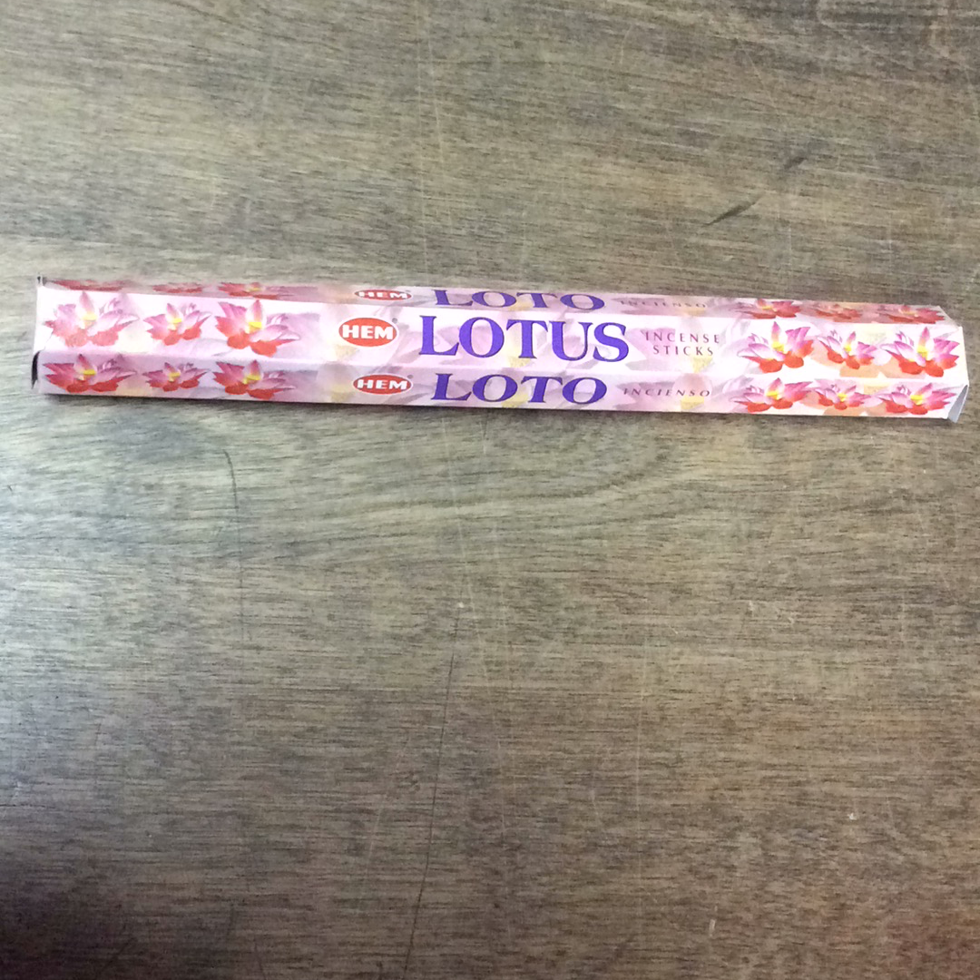 Lotus HEM Incense 20 Sticks