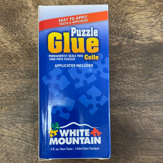 White Mountain Puzzle Glue