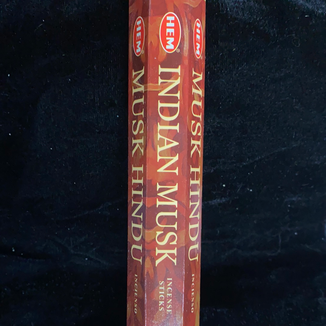 Indian Musk HEM Incense 20 Sticks