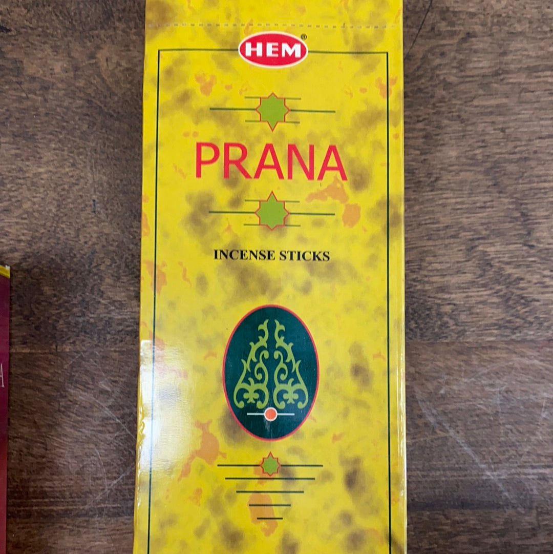 Prana HEM Incense 20 Sticks