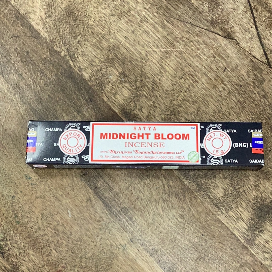 Midnight Bloom Satya Incense Sticks 15g