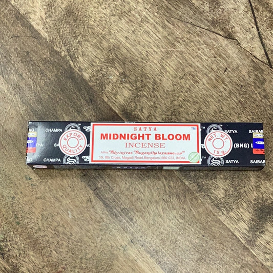 Midnight Bloom Satya Incense Sticks 15g