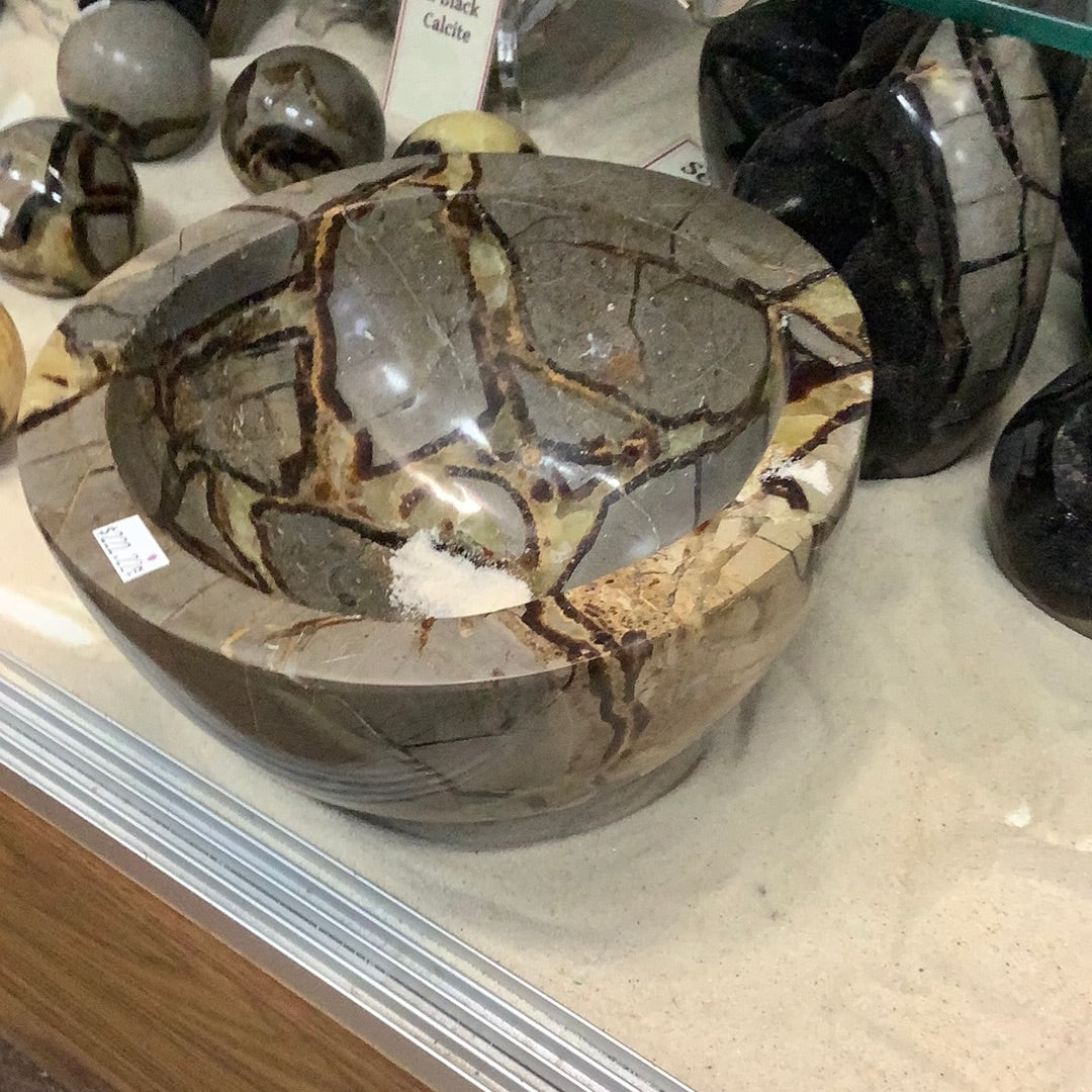 Septarian bowl