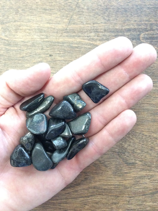 Black Jade Tumbled