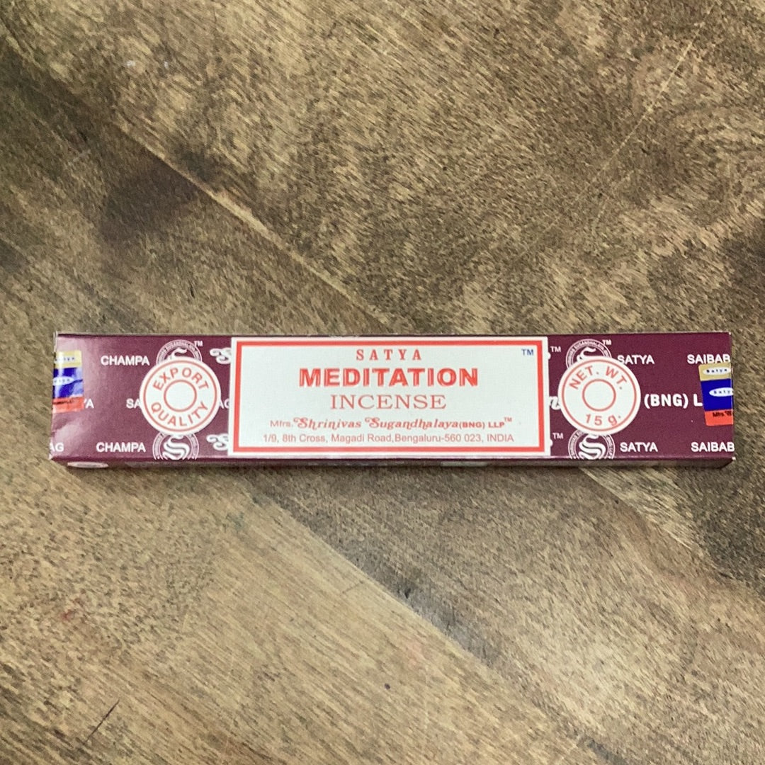 Meditation Satya Incense Sticks 15g