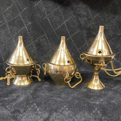 Hanging Brass Incense Burners Censer