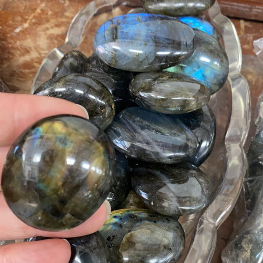 Labradorite Palm Stone