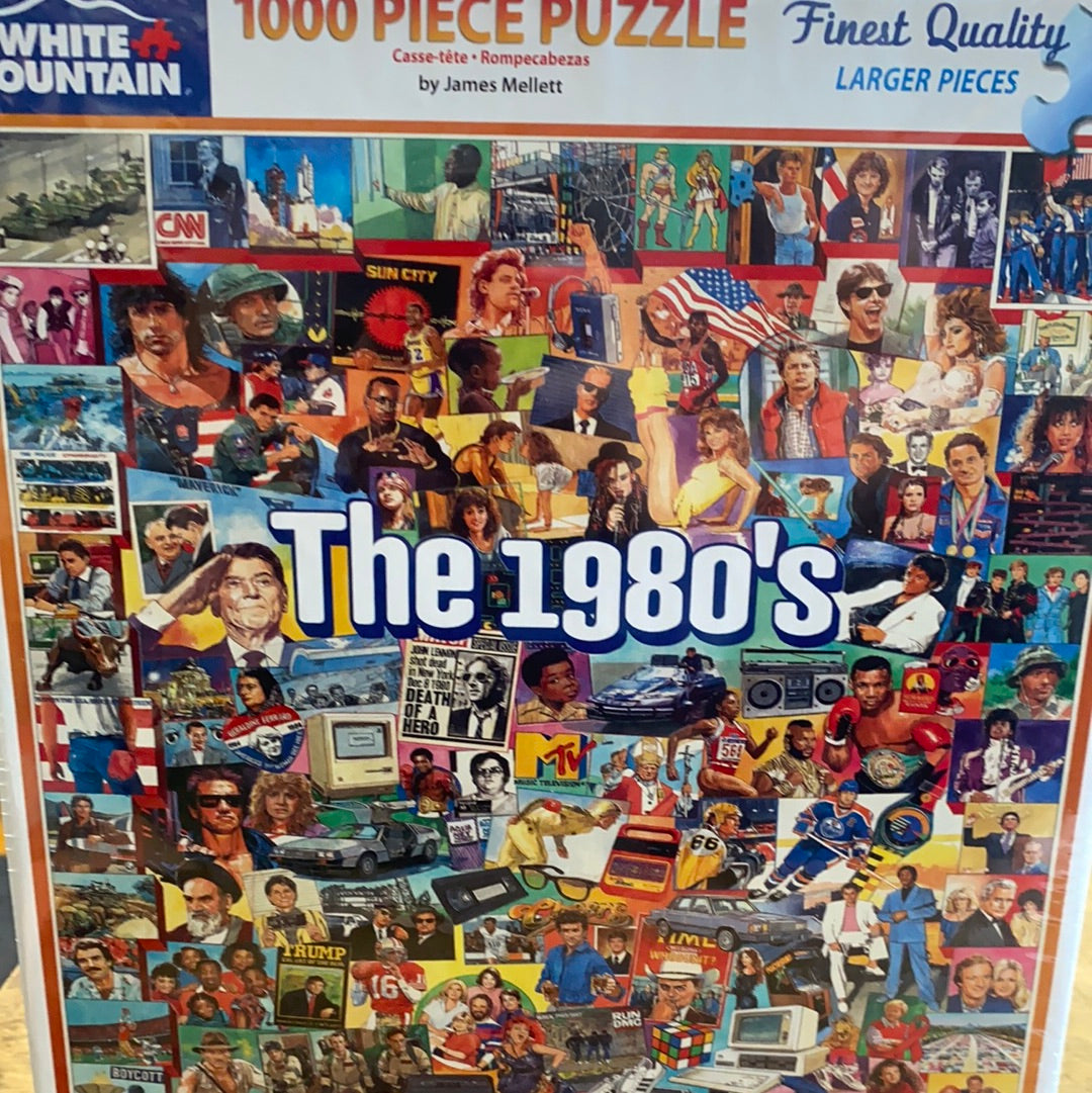 White Mountain 1000 Piece Puzzles