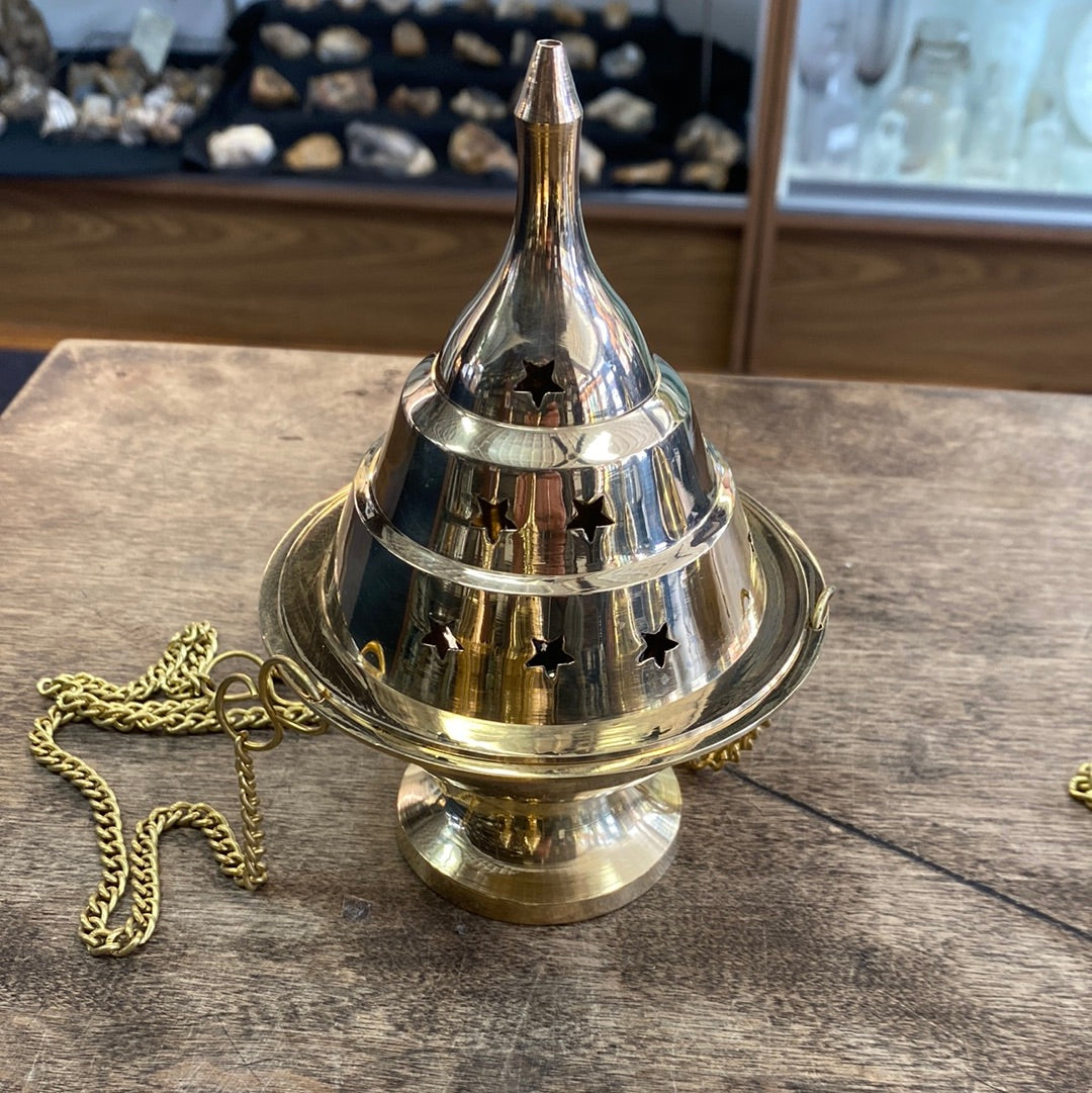 Hanging Brass Incense Burners Censer