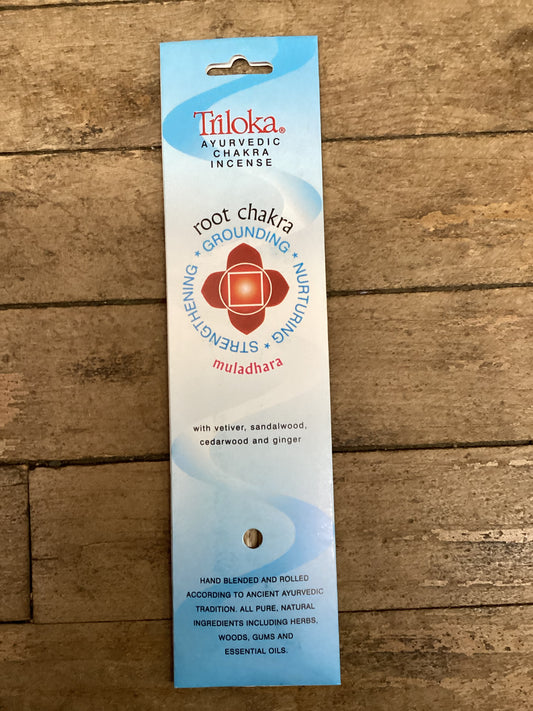 Triloka Ayurvedic Chakra Incense Sticks