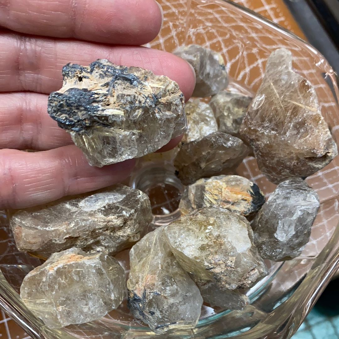 Rutilated Quartz Rough