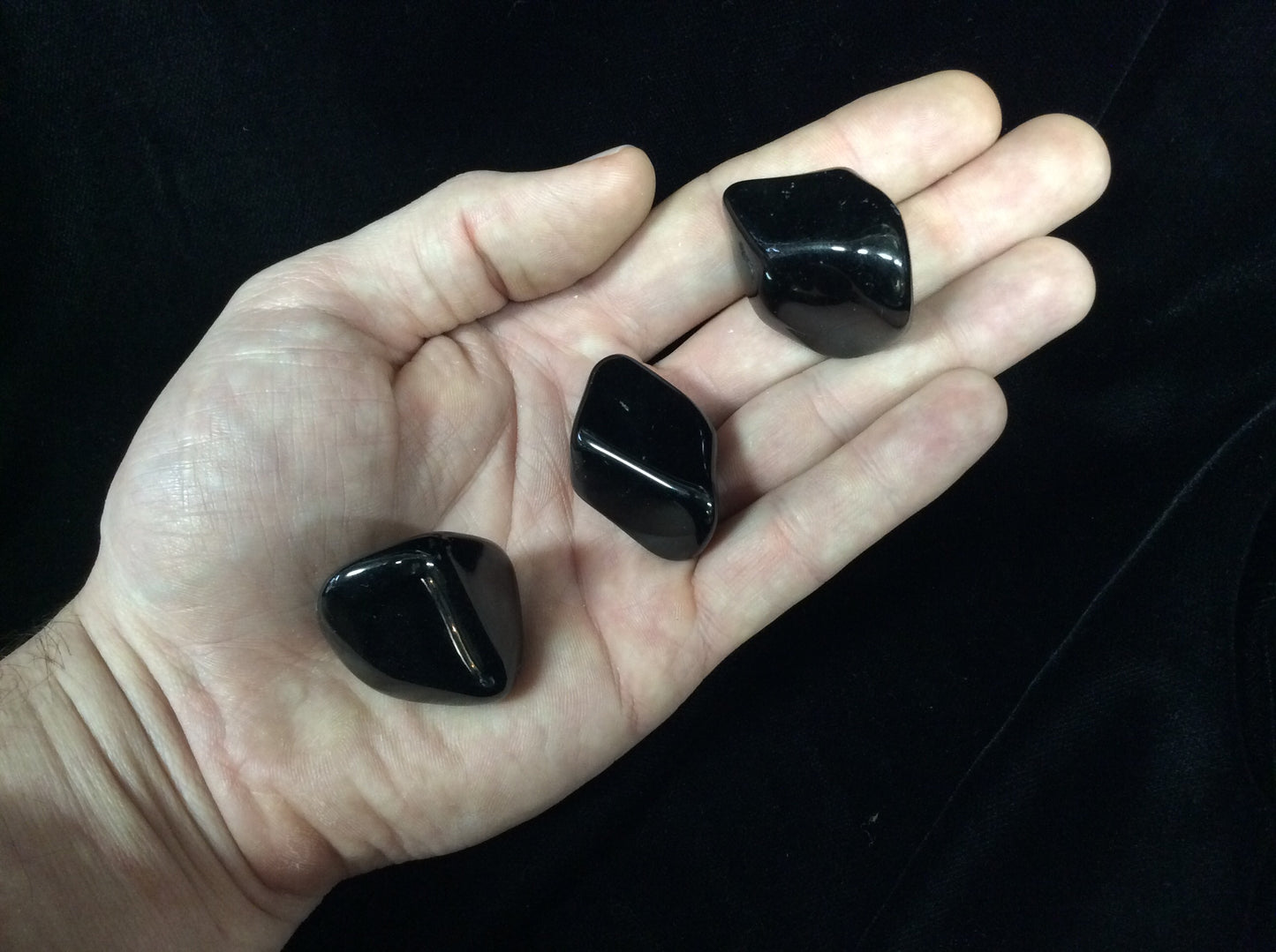 Black Tourmaline Tumbled