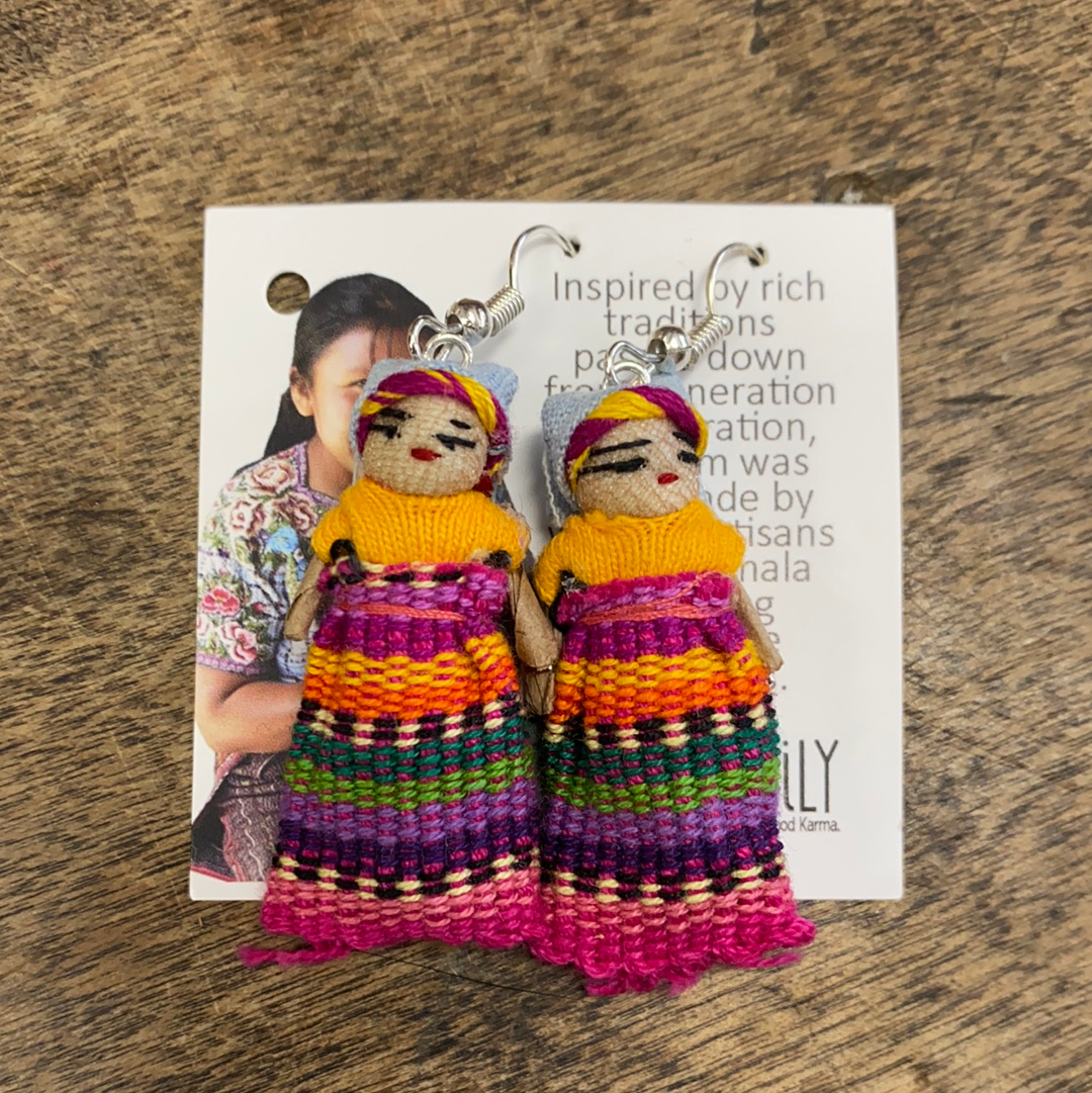 Worry Doll Earrings