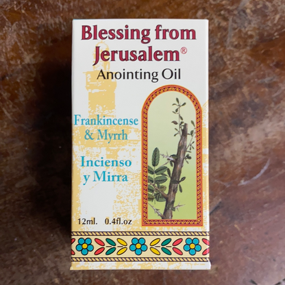 Blessings From Jerusalem Anointing Oil 12ml