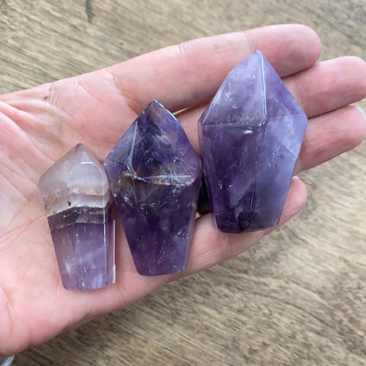 Amethyst Free Form Points