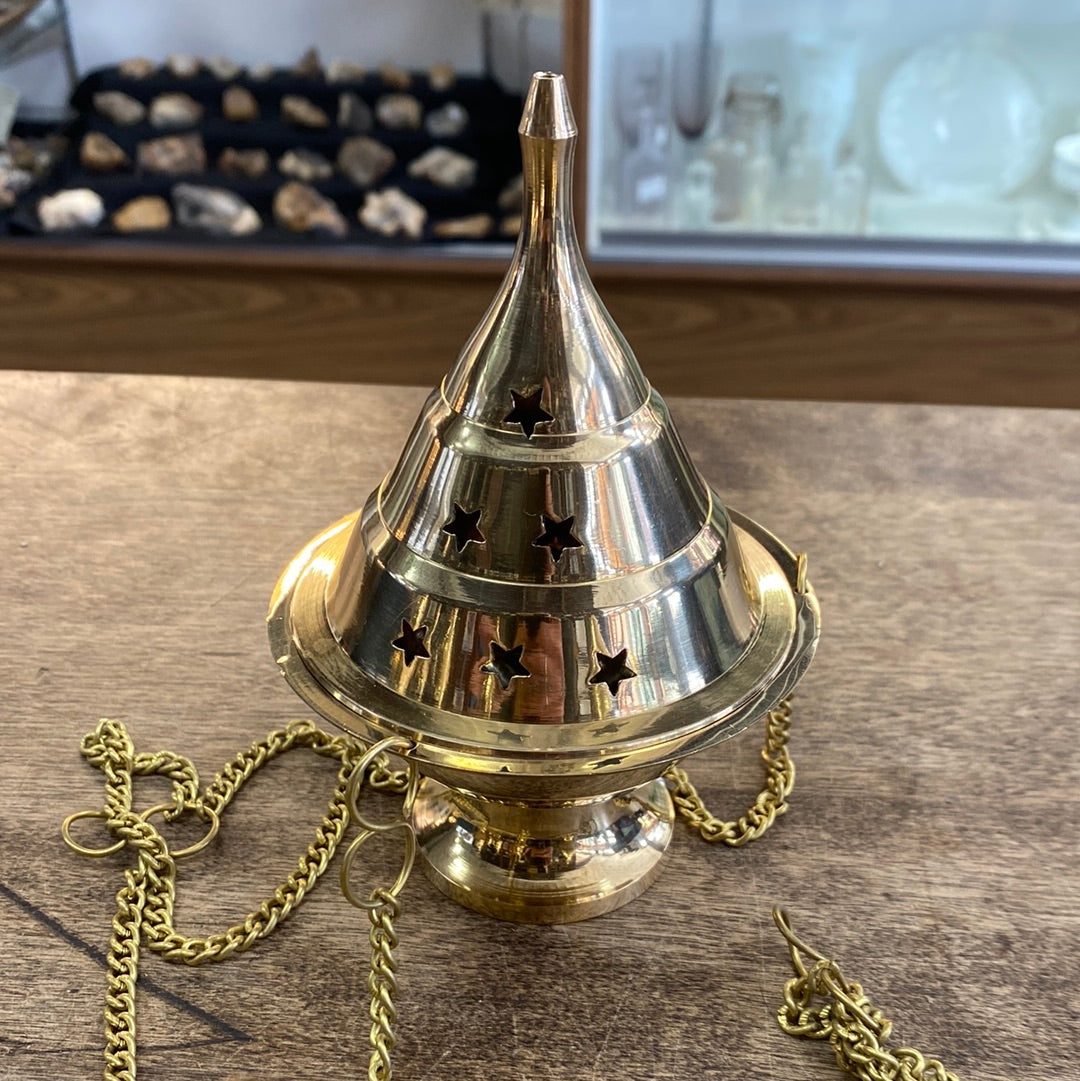 Hanging Brass Incense Burners Censer