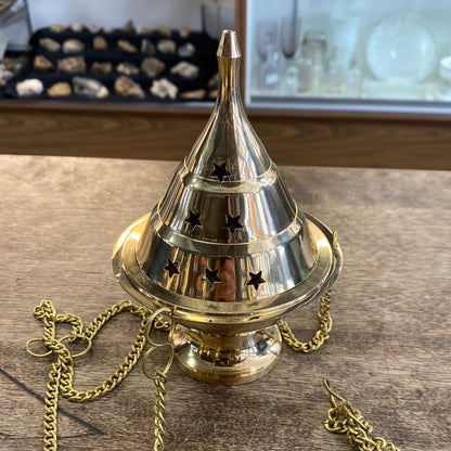 Hanging Brass Incense Burners Censer