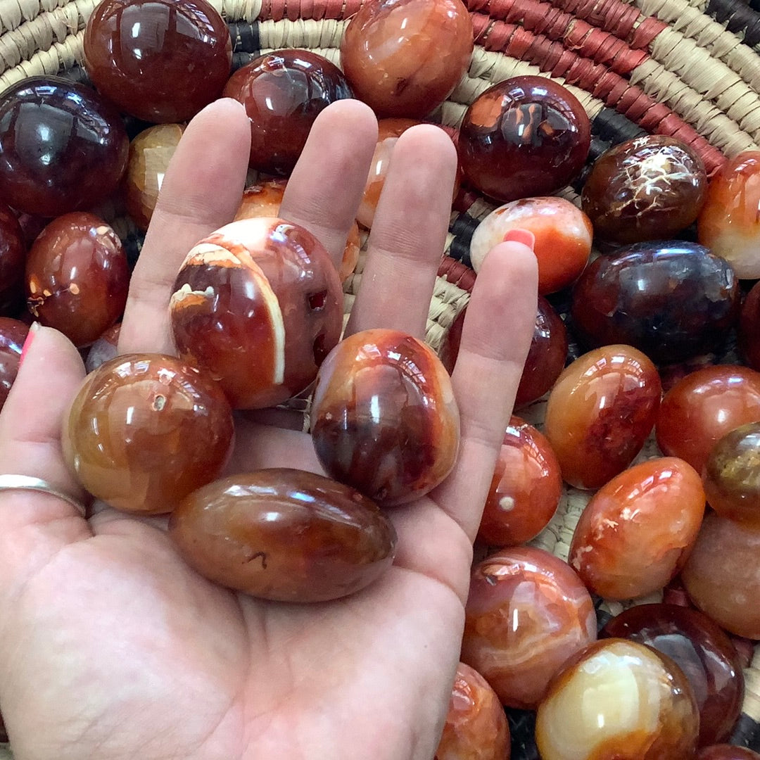 Carnelian Tumbled